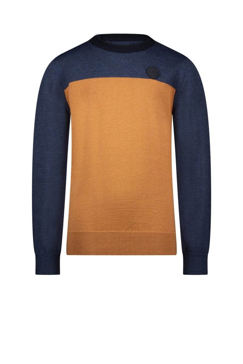OWEN two-tone pullover - Le Chic Fashion