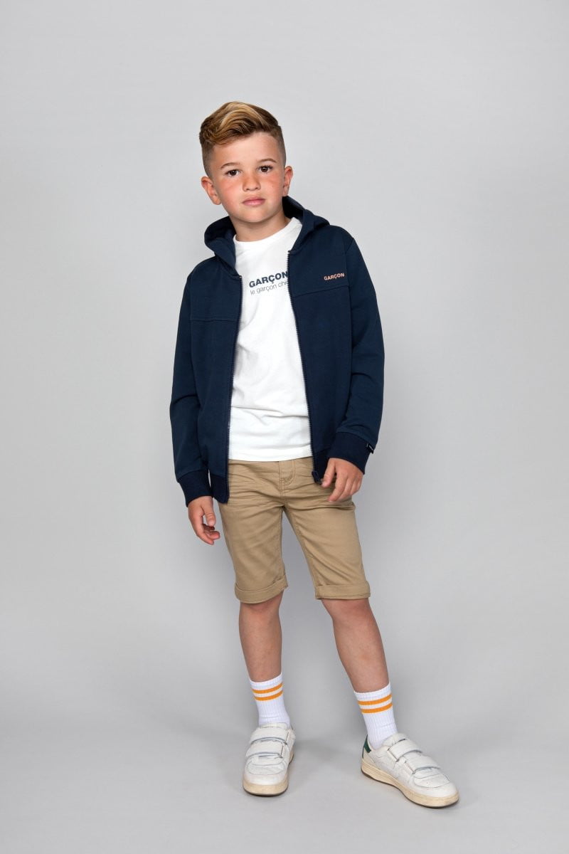 GARÇON hooded cardigan - Le Chic Fashion