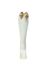 RILLI kneesock with satin bow - Le Chic Fashion