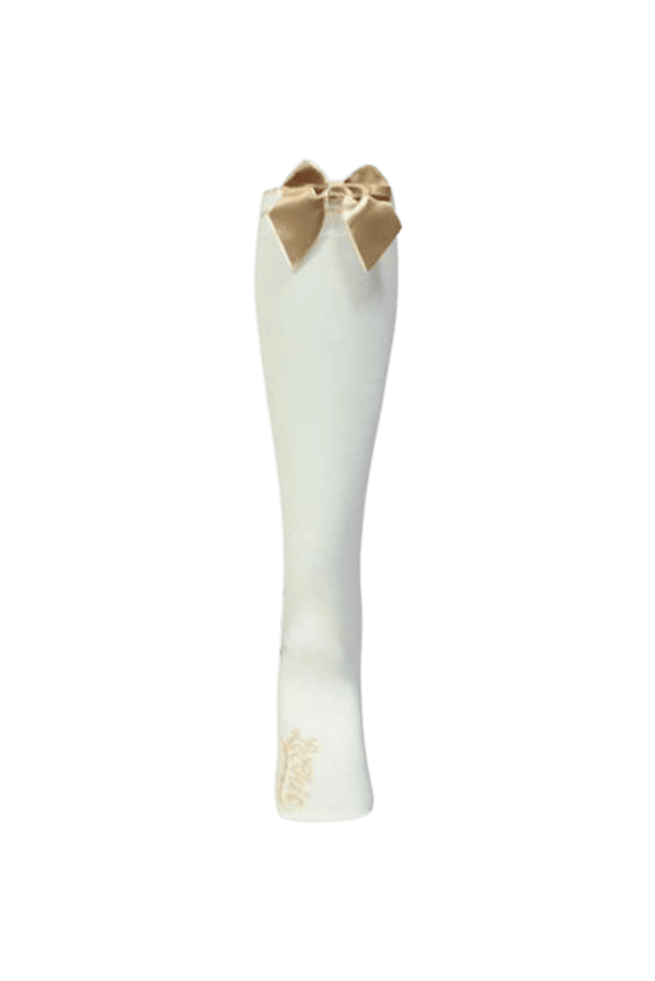 RILLI kneesock with satin bow - Le Chic Fashion