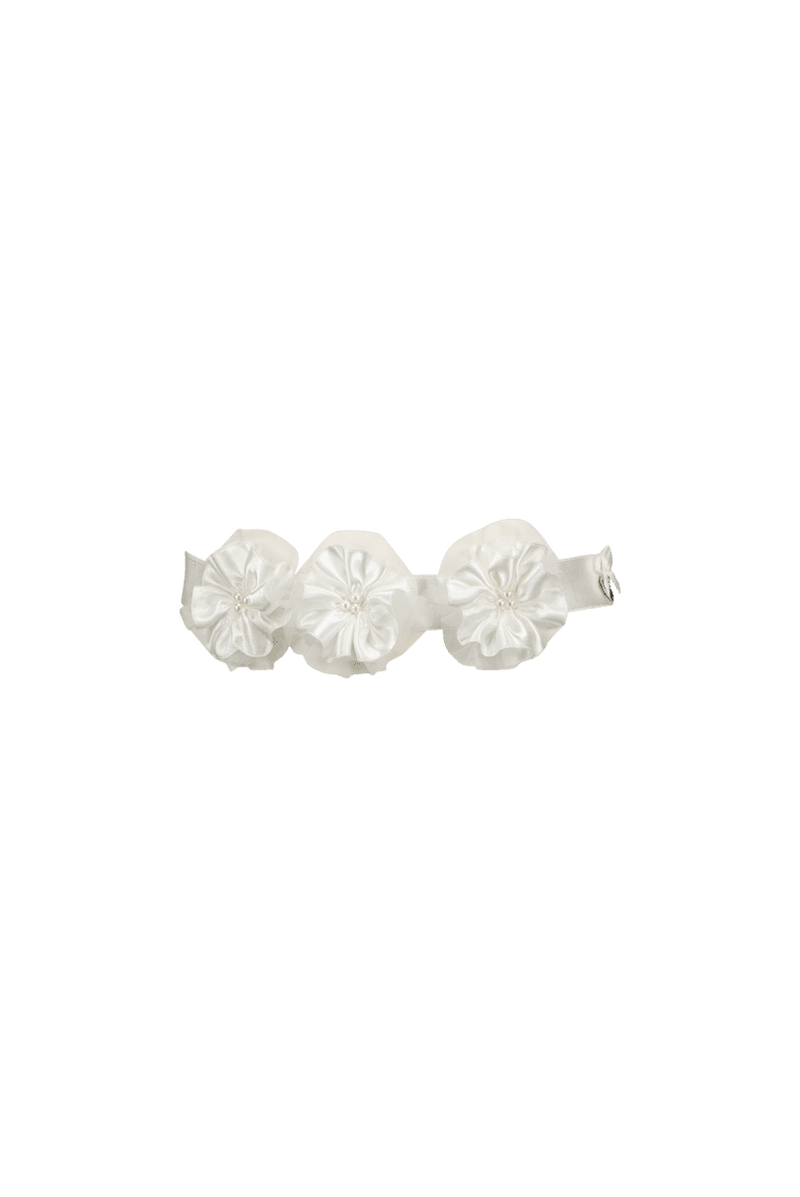 RIRI satin & flowers belt - Le Chic Fashion