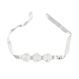 RIRI satin & flowers belt - Le Chic Fashion