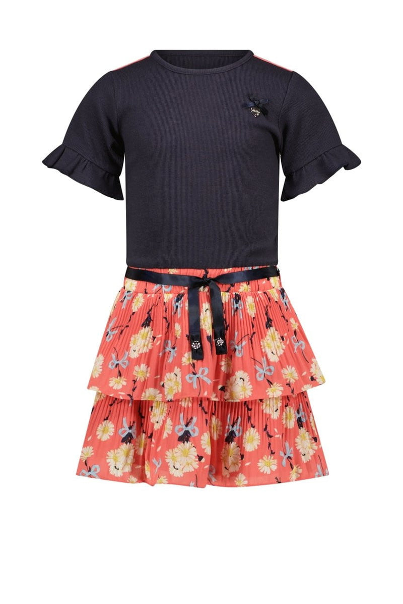 SILA daisies & bows mix dress - Le Chic Fashion