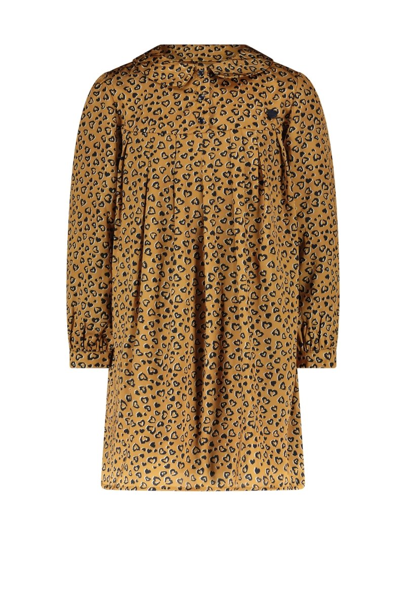 SITAH pleated leopard dress - Le Chic Fashion