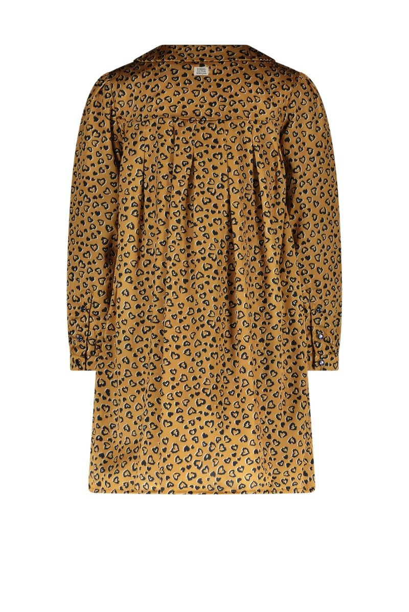 SITAH pleated leopard dress - Le Chic Fashion