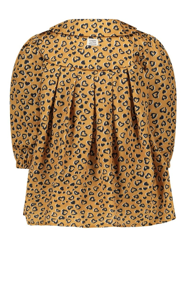 SITAH pleated leopard dress mini - Le Chic Fashion