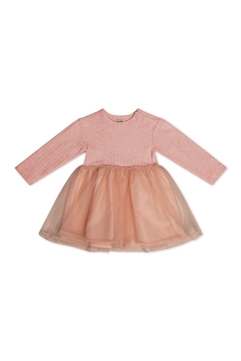 SOLLY rib & tule baby dress - Le Chic Fashion