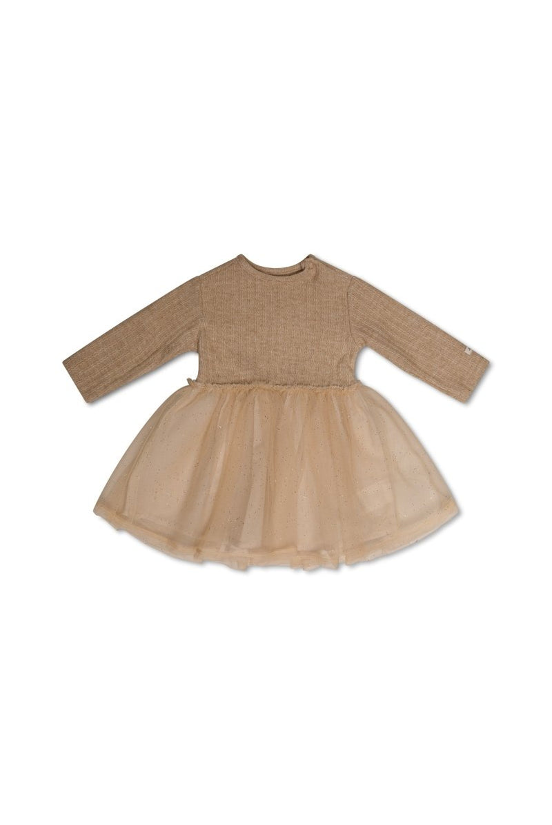 SOLLY rib & tule baby dress - Le Chic Fashion
