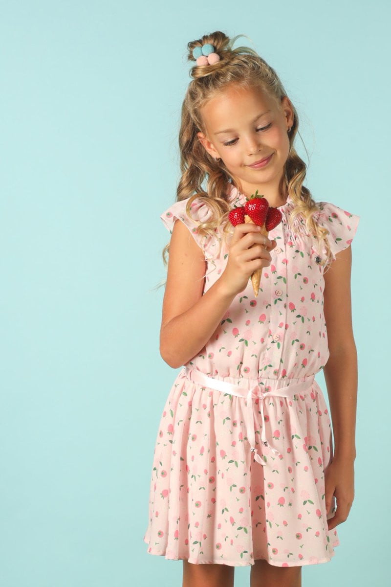 SQEL strawberries dress - Le Chic Fashion