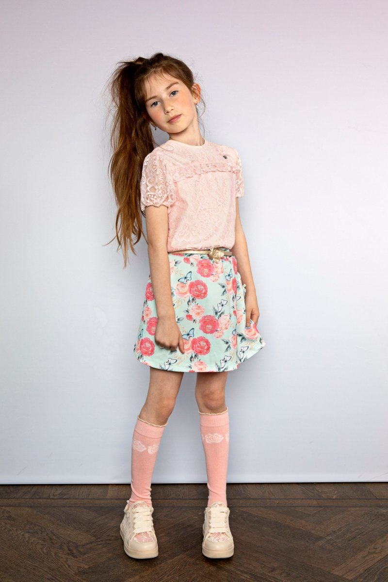 TERRA rose garden skirt - Le Chic Fashion