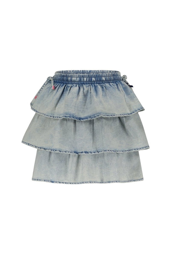 TWAIN denim layered skirt - Le Chic Fashion